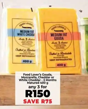 Food Lover's Market Food Lover's Gouda, Mozzarella, Cheddar or White Cheddar offer