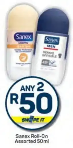 Pick n Pay Sanex Roll-On Assorted offer