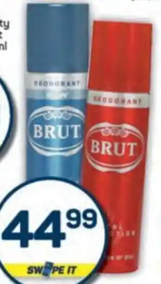 Pick n Pay Brut Deodorant Assorted offer