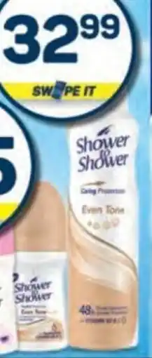 Pick n Pay Shower to Shower Aerosol Deodorant Assorted offer