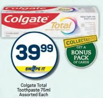 Pick n Pay Colgate Total Toothpaste Assorted offer