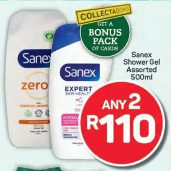 Pick n Pay Sanex Shower Gel Assorted offer