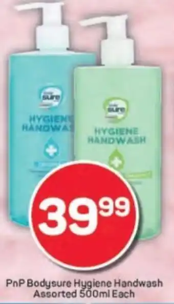 Pick n Pay PnP Bodysure Hygiene Handwash Assorted offer