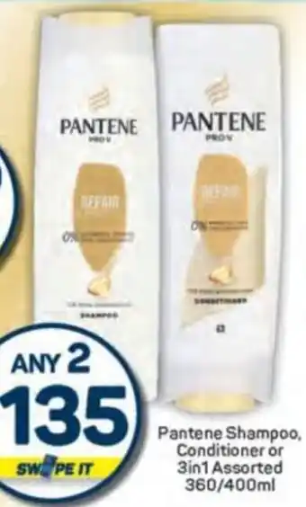Pick n Pay Pantene Shampoo, Conditioner or 3in1 Assorted offer