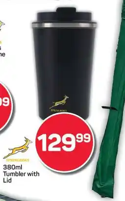 Pick n Pay SPRINGBOKS 380ml Tumbler with Lid offer