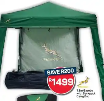 Pick n Pay 1.8m Gazebo with Backpack Carry Bag offer