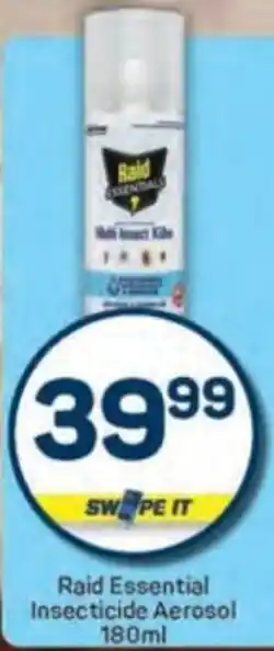 Pick n Pay Raid Essential Insecticide Aerosol offer