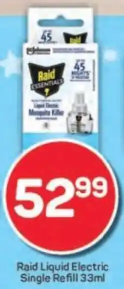 Pick n Pay Raid Liquid Electric Single Refill offer