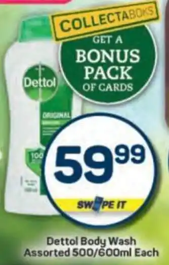 Pick n Pay Dettol Body Wash Assorted offer