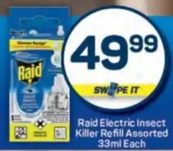 Pick n Pay Raid Electric Insect Killer Refill Assorted offer
