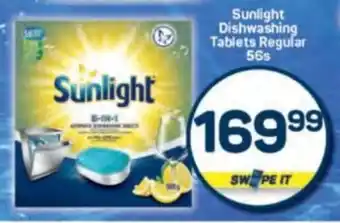 Pick n Pay Sunlight Dishwashing Tablets Regular offer