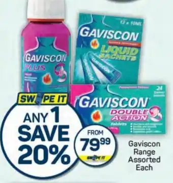 Gaviscon Range Assorted