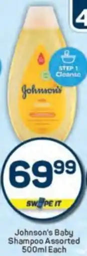 Pick n Pay Johnson's Baby Shampoo Assorted offer