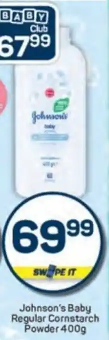 Pick n Pay Johnson's Baby Regular Cornstarch Powder offer