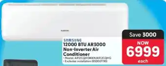 Makro SAMSUNG 12000 BTU AR3000 Non-Inverter Air Conditioner offer