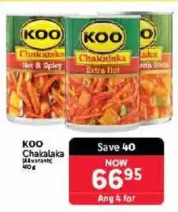 Makro KOO Chakalaka offer