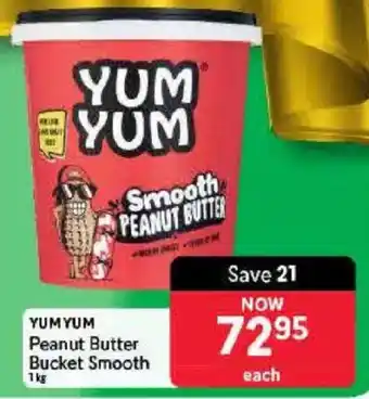 Makro YUMYUM Peanut Butter Bucket Smooth offer