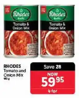 Makro RHODES Tomato and Onion Mix offer