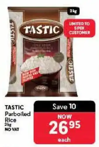 Makro TASTIC Parboiled Rice offer
