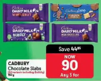 Makro CADBURY Chocolate Slabs offer