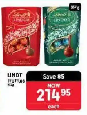 Makro LINDT Truffles offer