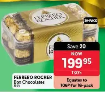 Makro FERRERO ROCHER Box Chocolates offer