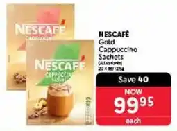 Makro NESCAFÉ Gold Cappuccino Sachets offer