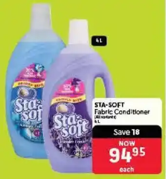 Makro STA-SOFT Fabric Conditioner offer