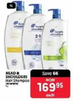 Makro HEAD & SHOULDERS Hair Shampoo offer