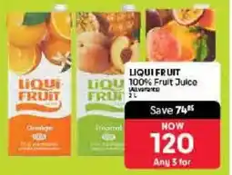 Makro LIQUI FRUIT 100% Fruit Juice offer
