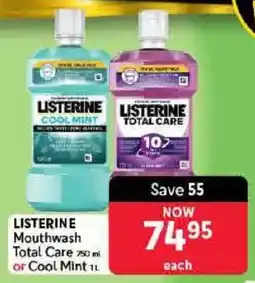 Makro LISTERINE Mouthwash Total Care or Cool Mint offer