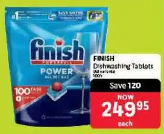 Makro FINISH Dishwashing Tablets offer