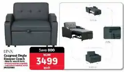 Makro LINX Cozynest Single Sleeper Couch offer