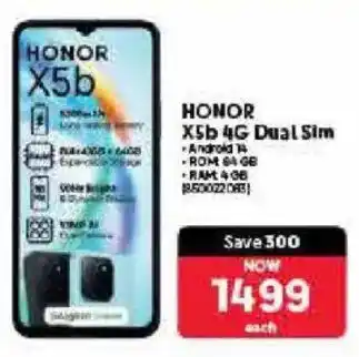 Makro HONOR X5b 4G Dual Sim offer