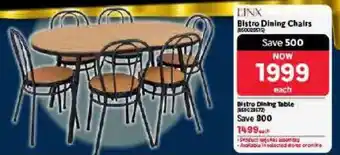 Makro LINX Bistro Dining Chairs offer