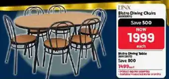 Makro LINX Bistro Dining Table offer