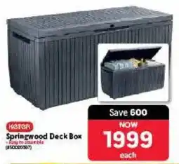 Makro KETER Springwood Deck Box offer