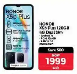 Makro HONOR X5b Plus 128GB 4G Dual Sim offer