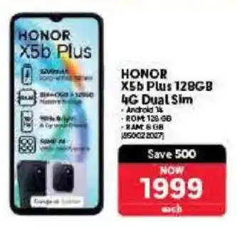 Makro HONOR X5b Plus 128GB 4G Dual Sim offer
