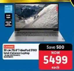 Makro Lenovo 39 cm 15.6" IdeaPad S100 Intel Celeron Laptop offer