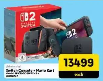 Makro Nintendo Switch Console + Mario Kart offer