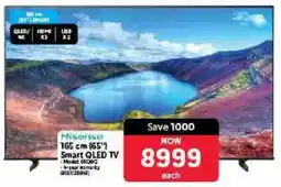 Makro Hisense 165 cm 65" Smart QLED TV offer
