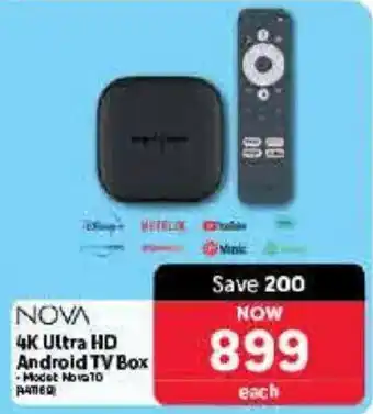 Makro NOVA 4K Ultra HD Android TV Box offer