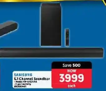 Makro SAMSUNG 5.1 Channel Soundbar offer