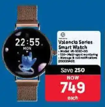 Makro Volkano Valencia Series Smart Watch offer