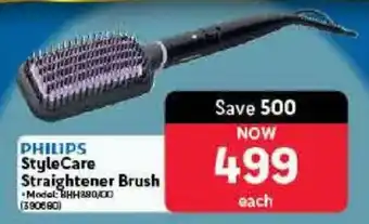 Makro PHILIPS StyleCare Straightener Brush offer