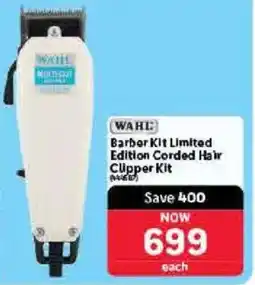 Makro WAHL Barber Kit Limited Edition Corded Hair Clipper Kit offer
