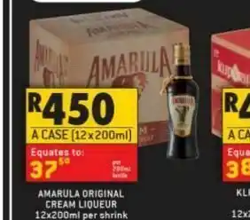 Shoprite Liquor Amarula cream liqueur offer