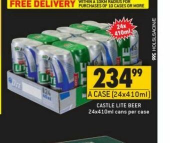 Shoprite Liquor Castle lite beer offer
