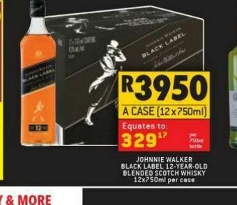 Shoprite Liquor Johnnie walker black label whiskey offer